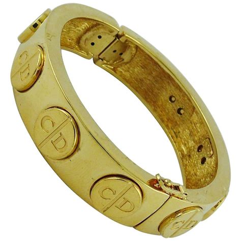 dior bracelet gold womens|christian Dior bracelet for sale.